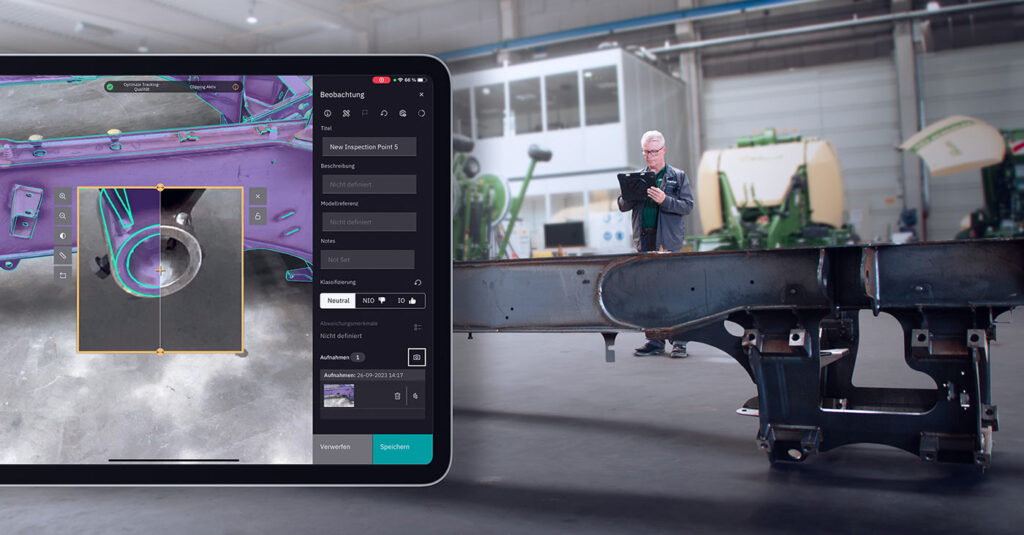 Twyn at Maschinenfabrik Bernard KRONE GmbH & Co.KG – Visual Quality Control in Manufacturing Visometry