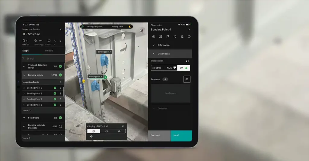 Twyn at Mubea Aerostructures Zrt. – Visual Quality Control in Manufacturing Visometry